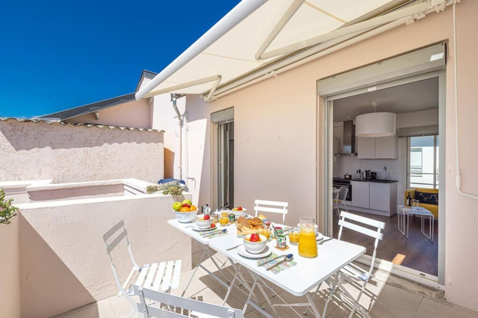 Spitalieri- Sunny Terrace With View -New Apartment Nice Exteriör bild